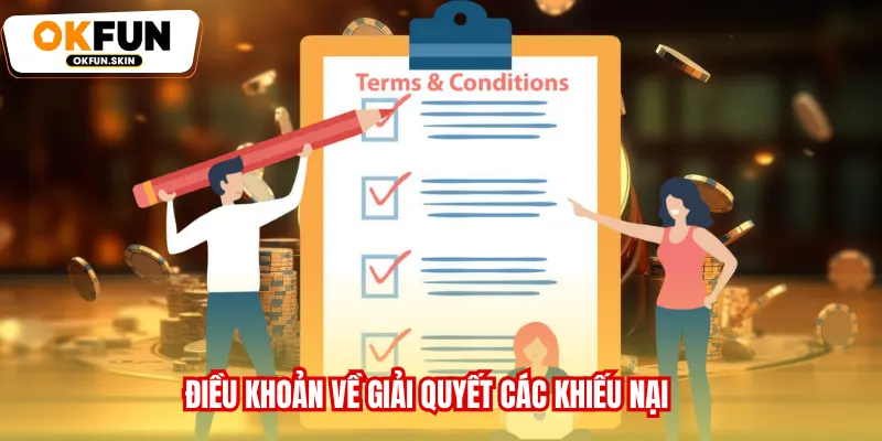 Điều khoản về giải quyết các khiếu nại